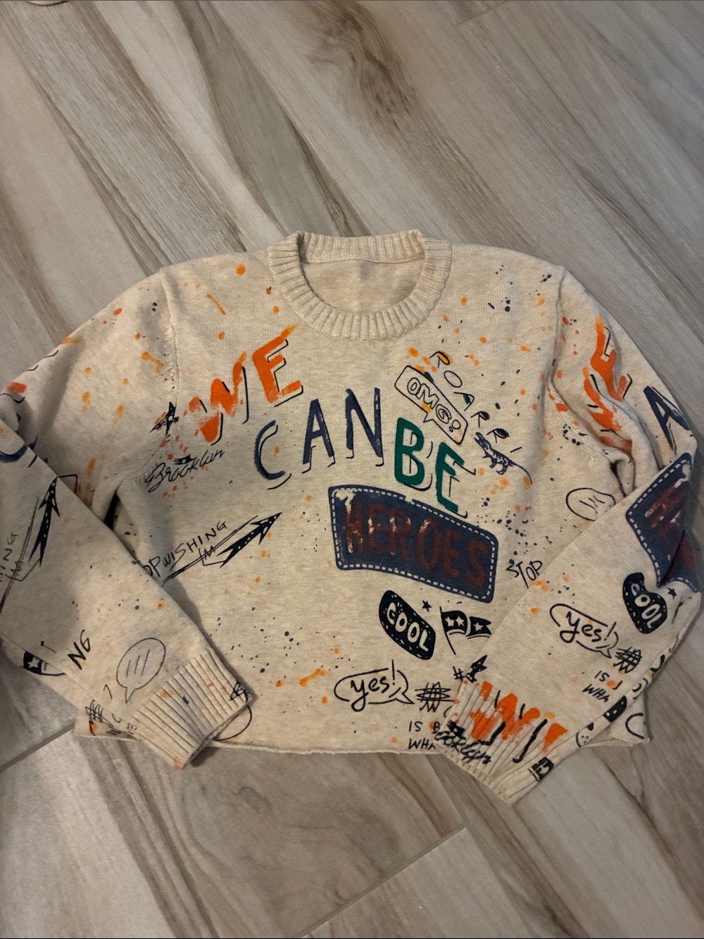 Great Graffiti Sweater!